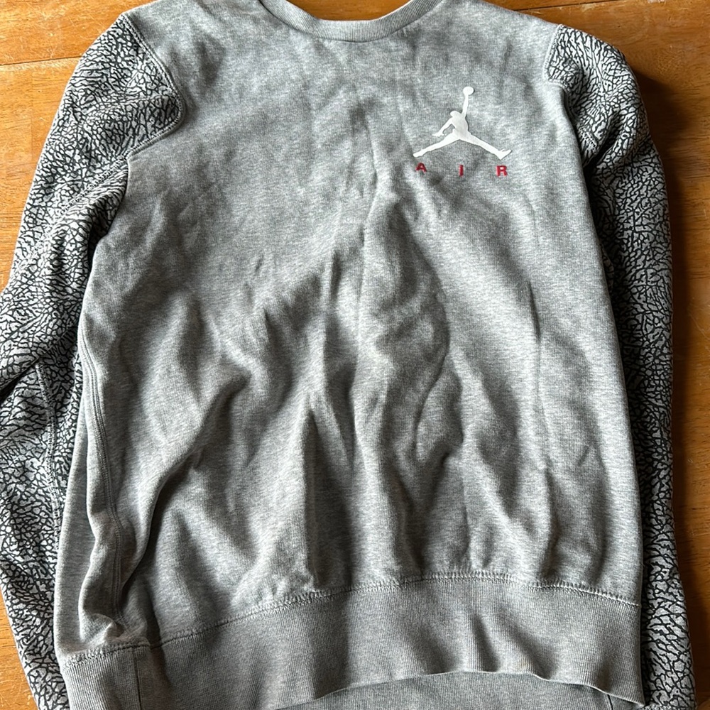 Jordan Air crewneck, Medium, Gray